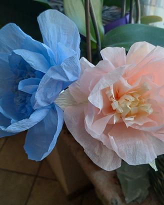 fiori realizzati a mano