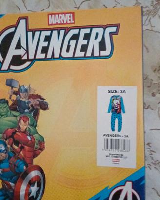pigiama bimbo avengers