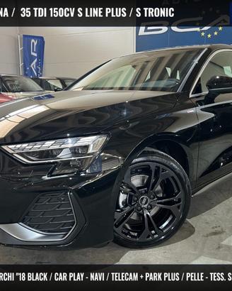 AUDI A3 SPB 35TDI Stronic S line"18 Sline/Matrix