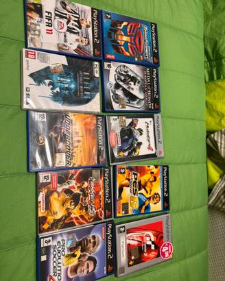 Lotto 10 giochi PS2 e PC CLASSICI RETROGAMING