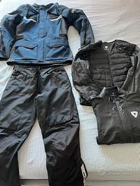 Tuta moto donna completa