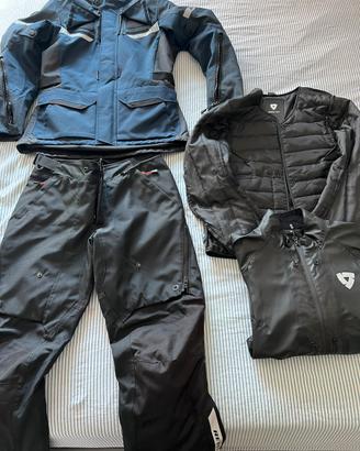 Tuta moto donna completa
