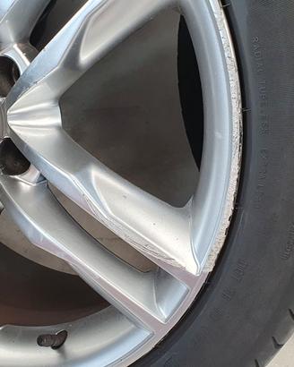 Cerchi in lega audi 18 x 8 jj