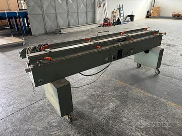 Pressa pneumatica lineare Stegherr - bordatrice