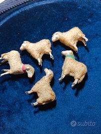 pecore da presepe dell 800
