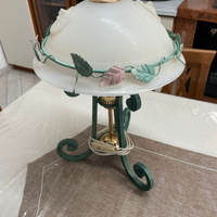 Lumi set 3 per camera in ferro battuto e Muran