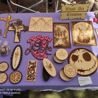 Oggettistica in legno lavorata a Laser