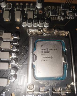 Bundle Scheda Madre + CPU + varie accessorie
