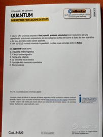 QUANTUM Fisica vol 3 (due libri)