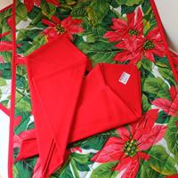 Set 2 tovagliette natalizie e 2 tovaglioli Bottaro