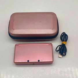Console Nintendo 3Ds Pink Rosa + Cavo + Custodia