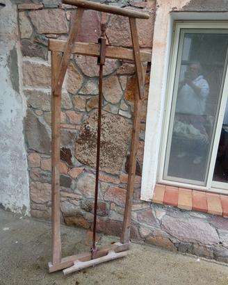 vecchio attrezzo da cantiere navale..