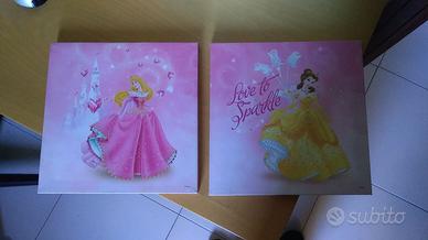 Quadretti principesse Disney