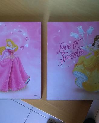 Quadretti principesse Disney