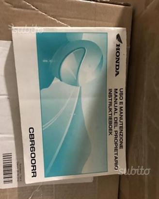 Manuale Honda cbr600rr