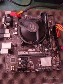 bundle completo: scheda, CPU i5-11400, 8RAM e SSD 