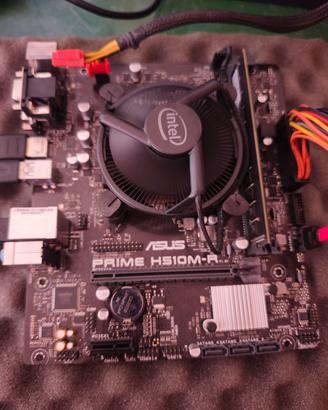 bundle completo: scheda, CPU i5-11400, 8RAM e SSD 