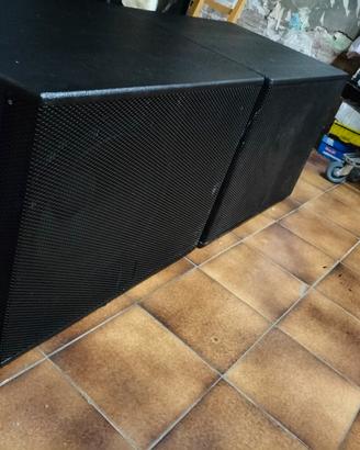 sub woofer Rcf mackie pa 180 sw