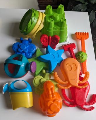 Giochi mare formine secchiello