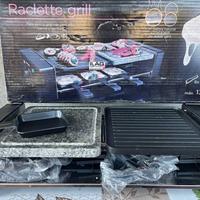 Raclette Grill - Griglia e Piastra per cottura