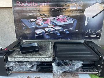 Raclette Grill - Griglia e Piastra per cottura