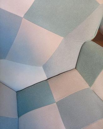 POLTRONA PATCHWORK IN STILE NORVEGESE