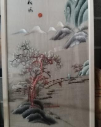 Quadri orientali ricamati 