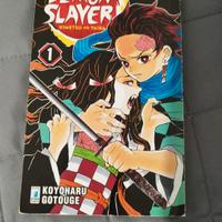 manga demone Slayer da 1 al 6