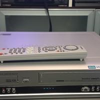 videoregistratore vhs + Dvd Samsung +telecomando 