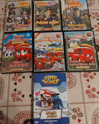 DVD cartoni animati per bambini in lingua slovena
