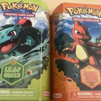 Pokemon mazzi introduttivi Fire Red / Leaf Green