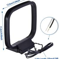 Antenna per radio - stereo. Dimensioni 12,5 x 10,5