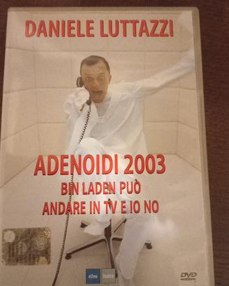 DANIELE LUTTAZZI ADENOIDI 2003 - DVD USATO