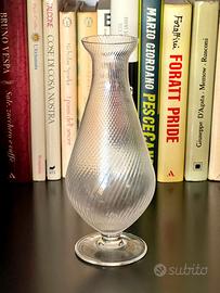 Caraffa Vaso Vetro Empoli Cristallo 20 cm Rigadin