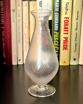 Caraffa Vaso Vetro Empoli Cristallo 20 cm Rigadin