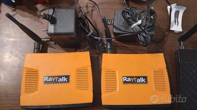 ripetitori wifi RAY TALK  2 PEZZI PIU MODEM ASUS