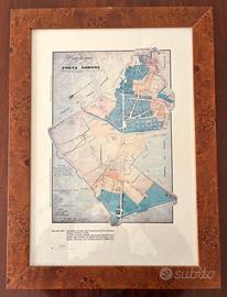 Carta Topografica Numerata - Milano Porta Romana