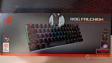 Rog Falchion - tastiera gaming 65% - cherry red