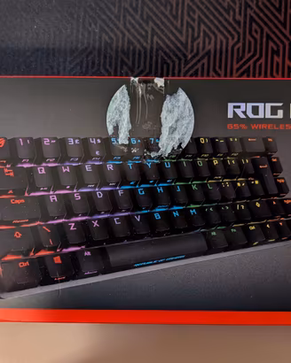 Rog Falchion - tastiera gaming 65% - cherry red