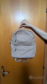 Zaino Anna Barbieri - Pelle scamosciata beige