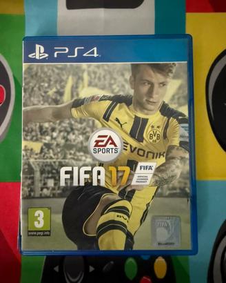 Fifa 2017-PS4 disco perfetto custodia danneggiata