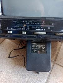TV/radio Trevi 7 b/n, vintage-