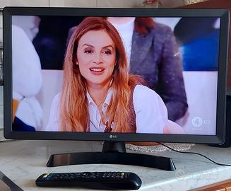 Tv LG 24 pollici full hd + telecomando decoder T2.