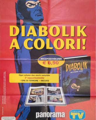 Diabolik - Locandina, Affiche, Poster Pubblicità