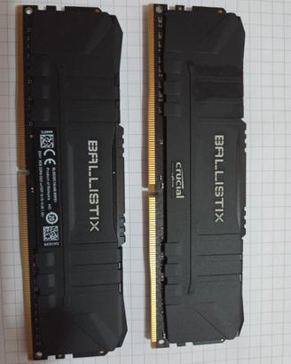 RAM Ballistix 3000 16gb (8x2)