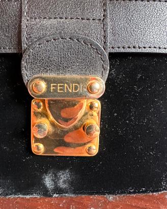 Beauty Case Fendi Vintage 1990-2000 Originale Raro