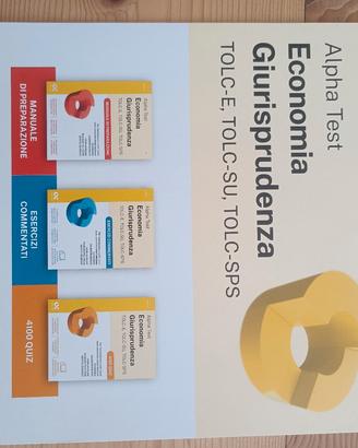 Kit. Alpha Test Economia Giurisprudenza  7a ed.