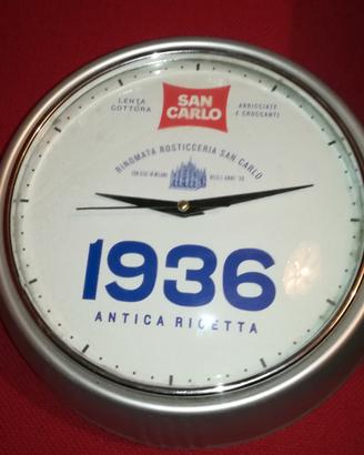 San Carlo Orologio Pubblicitario da Collezione