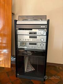 impianto hi-fi stereo vintage AKAI 