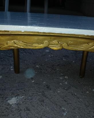 tavolino basso in legno vintage 